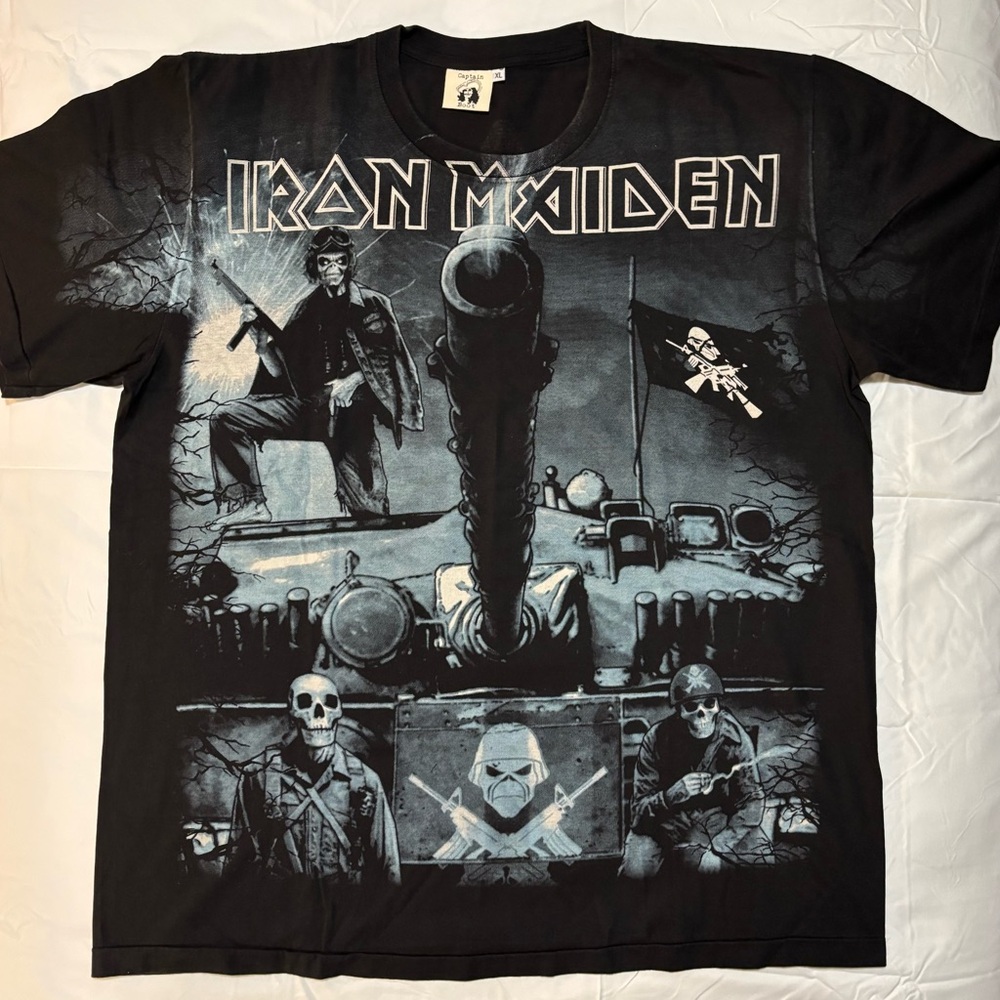 Iron Maiden A Matter of Life and Death Black Graphic T-Shirt XL